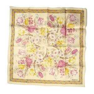Vintage Burberrys Cotton Scarf – NWT – Floral Print